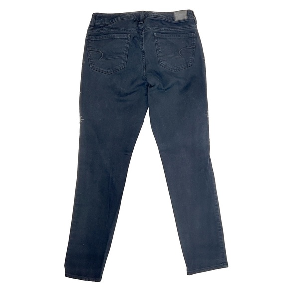 Aztec Embroidered Black Jeans - Picture 7 of 7